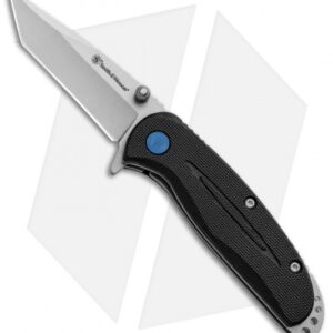 Smith & Wesson Tanto Liner Lock Knife Black GFN (2.5" Bead Blast) 1100066