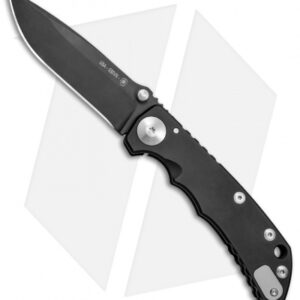 Spartan Blades Harsey Folder Frame Lock Knife Titanium (3.8" Black PVD) SF5BK