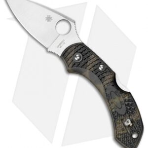 Spyderco Dragonfly 2 Knife Zome Green FRN (2.25" Satin) C28ZFPGR2