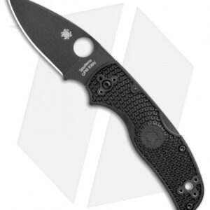 Spyderco Native 5 Lightweight Lockback Knife Black FRN (3" Black) C41PBBK5