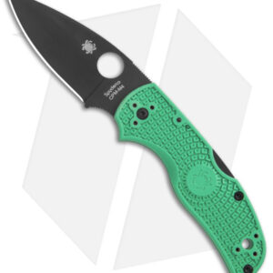 Spyderco Native 5 Exclusive M4 LW Lockback Knife Mint Green FRN (3" Black)