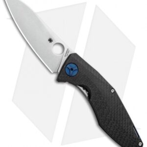 Spyderco Sinkevich Drunken Frame Lock Knife Carbon Fiber (3.38" Stonewash)