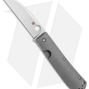 Spyderco SwayBack Frame Lock Knife (3.53" Stonewash XHP) C249TIP
