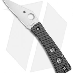 Spyderco Watu Compression lock Knife Carbon Fiber (3.25"Satin) C251CFP