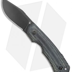 The Vox Dapper Knife by Blade HQ | Black Micarta + Black PVD