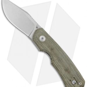 The Vox Dapper Knife by Blade HQ | Green Micarta