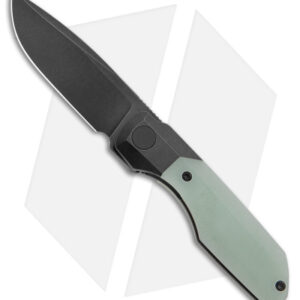 Vero Engineering Mini Synapse Frame Lock Knife Titanium Jade G-10 (3" BW M390)