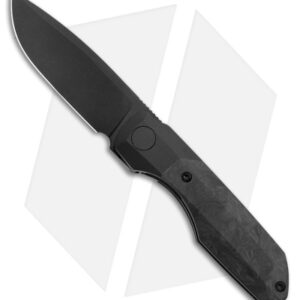 Vero Engineering Mini Synapse Frame Lock Knife Ti Marbled Carbon Fiber (3" DLC)