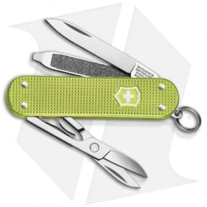 Victorinox Classic SD Alox Swiss Army Knife Lime Twist
