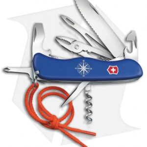 Victorinox Skipper Swiss Army Knife Blue (3.3" Polish)