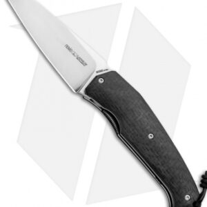 Viper Knives Novis Front Flipper Knife Carbon Fiber (3" Satin)