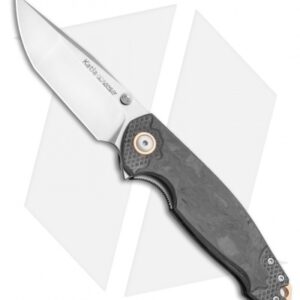 Viper Knives Vox Katla Liner Lock Knife Marbled Carbon Fiber (3" Satin)