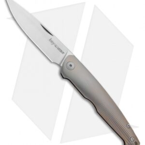 Viper Knives Vox Key Slip Joint Knife Fluted Bronze Ti (3.25" Satin)