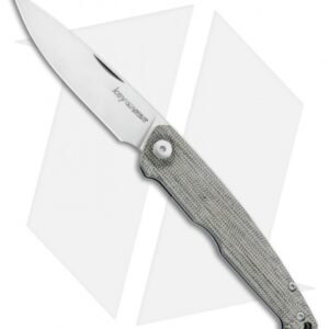 Viper Knives Vox Key Slip Joint Knife Green Canvas Micarta (3.25" Satin)