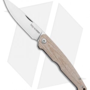 Viper Knives Vox Key Slip Joint Knife Natural Canvas Micarta (3.25" Satin)