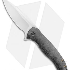WE Knife Co. Kitefin Frame Lock Knife Shredded CF (3.24" Bead Blast) 2001B