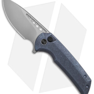 WE Knife Co. Mini Malice Button Lock Blue Titanium (2.98" BB) WE054BL-3