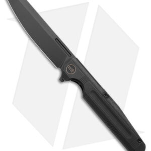 WE Knife Co. Reiver Frame Lock Knife Black Titanium (3.97" BSW) WE16020-2