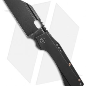WE Knife Co. Roxi 3 Frame Lock Knife Black Titanium (3.1" Black)