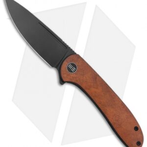 WE Knife Co. Saakshi Liner Lock Knife Cuibourtia Wood (3.3" Black SW)