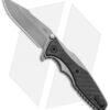 Zero Tolerance Hinderer 0393GLCF Frame Lock Knife Glow CF (3.5" Working) ZT