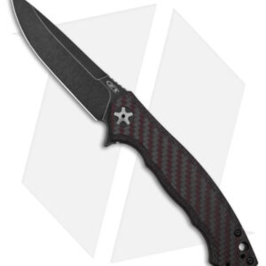 Zero Tolerance Large Sinkevich 0452 Frame Lock Knife Red CF (4.1" Black SW)