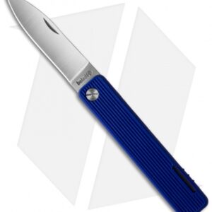 Baladeo Papagayo Blue Lockback Knife (3" Satin)
