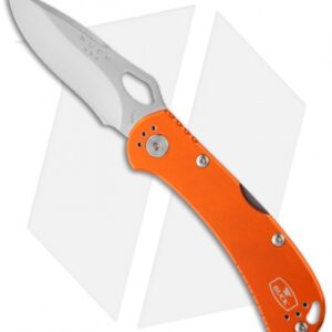 Buck SpitFire Lockback Knife Orange (3.25" Satin) 0722ORS1