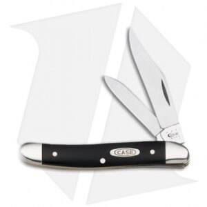 Case Texas Jack Knife 3.375" Jet Black Synthetic (22087 SS) 0220