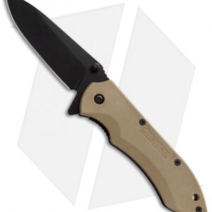Maxpedition Ferox Liner Lock Knife Khaki (3.25" Black) FEROXP