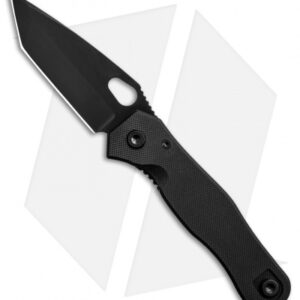 Quartermaster Tanto Roper Frame Lock Knife G-10 (3.375" Black) QSE-6XLS