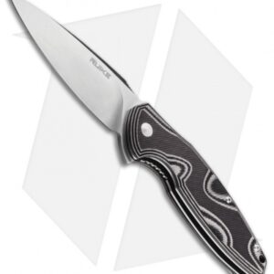 RUIKE Fang Liner Lock Knife Gray/Black (3.5" Satin) P105