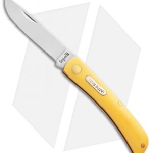 Schrade Imperial Folding Knife 3.75" Yellow IMP22Y