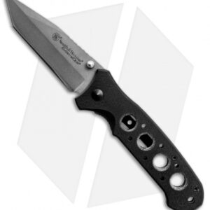 Smith & Wesson Extreme OPS Tanto Liner Lock Knife G-10 (Stonewash) CK13T