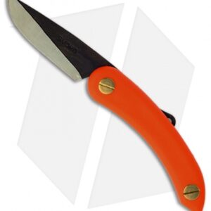 Svord Mini Peasant Knife Friction Folder Orange (2.5" Satin)