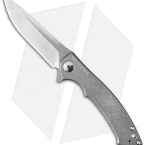 Zero Tolerance Sinkevich 0450 Flipper Titanium Knife (3.25" SW/Satin) ZT