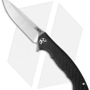 Zero Tolerance Sinkevich 0452CF Flipper Knife Carbon Fiber (4.1" Satin) ZT